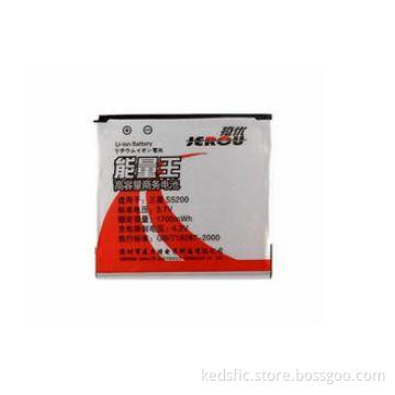 3.7V 1700mAh Samsung Mobile Phone Batteries For S5200 / S52